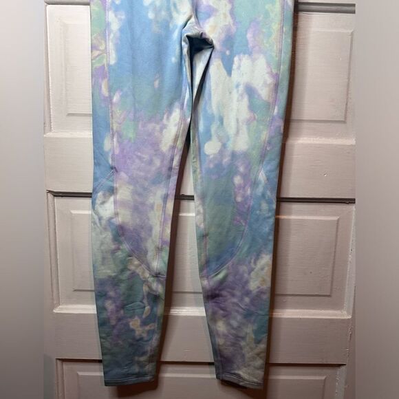 Free People || Back Crossover Pastel Tie Dye Onesie Jumpsuit Size Small - Picture 6 of 9
